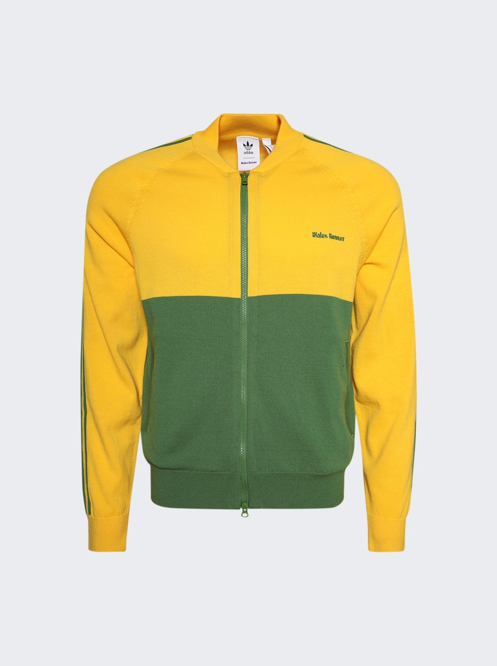 X Wales Bonner Track Jacket Crew Green - 1