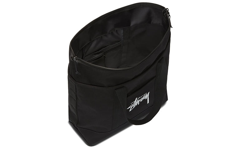 Nike x Stussy Tote Bag 'Black White' CZ1521-010 - 4
