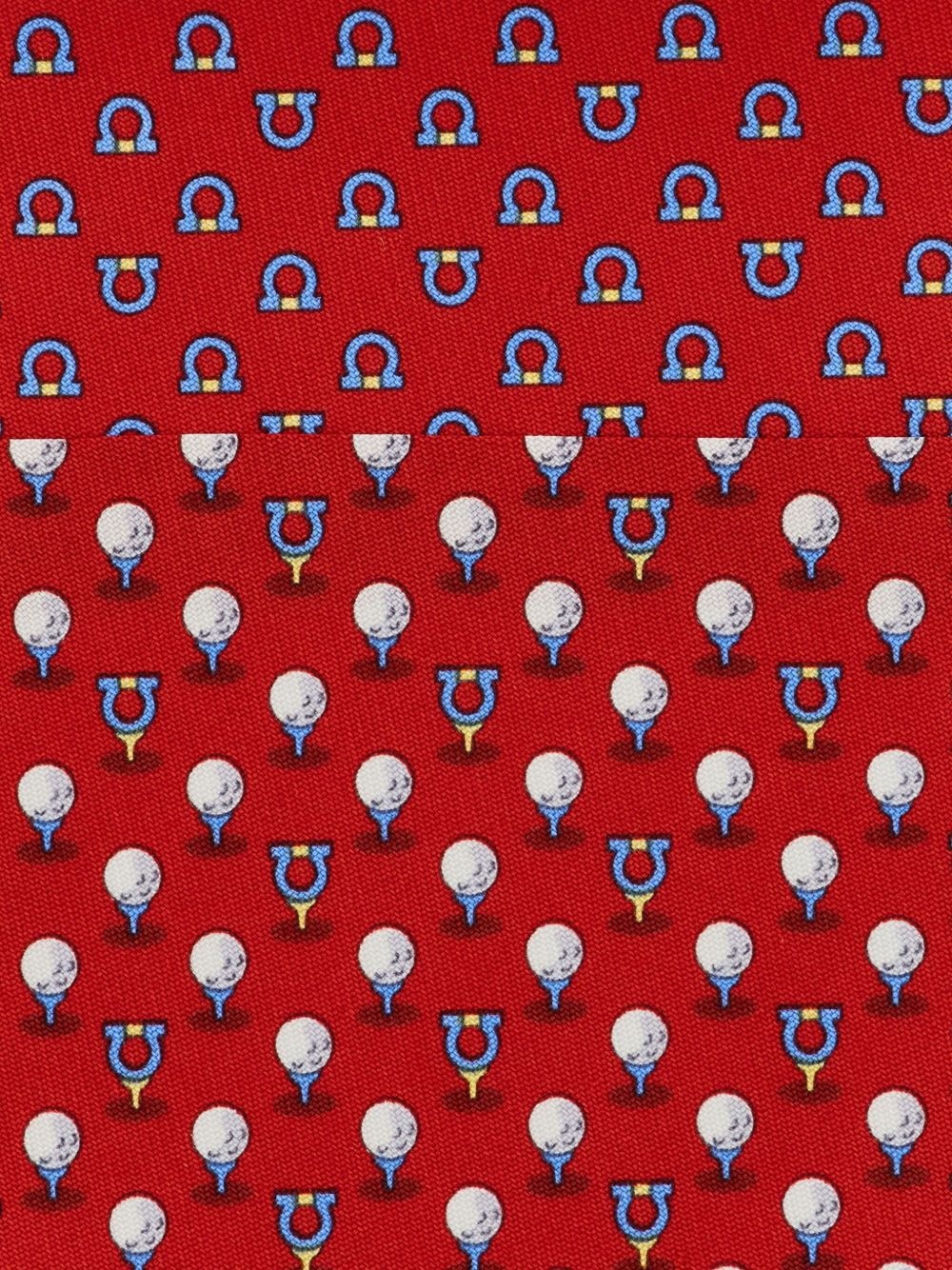 Gancini-patterned tie - 3