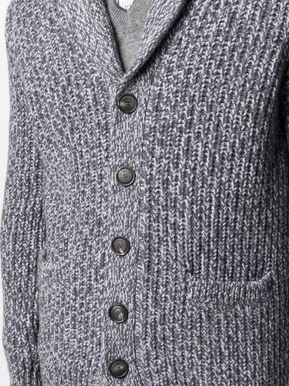 chunky-knit cardigan - 5