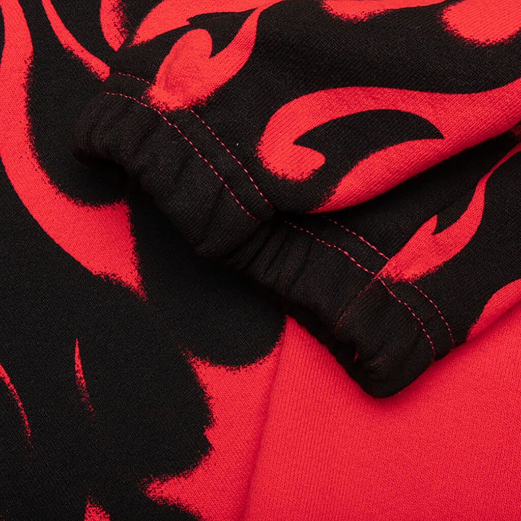 AK SWEATS - BLACK/RED - 3