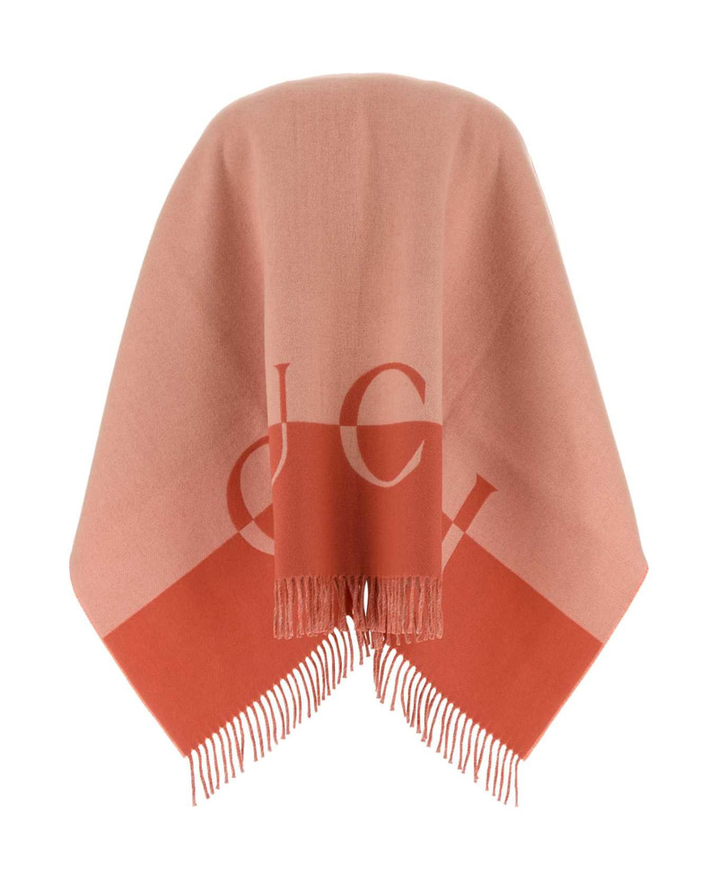 GUCCI Pink Wool Blend Cape outlook