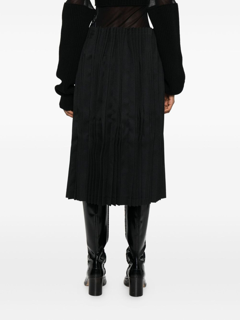 pleated midi skirt 4