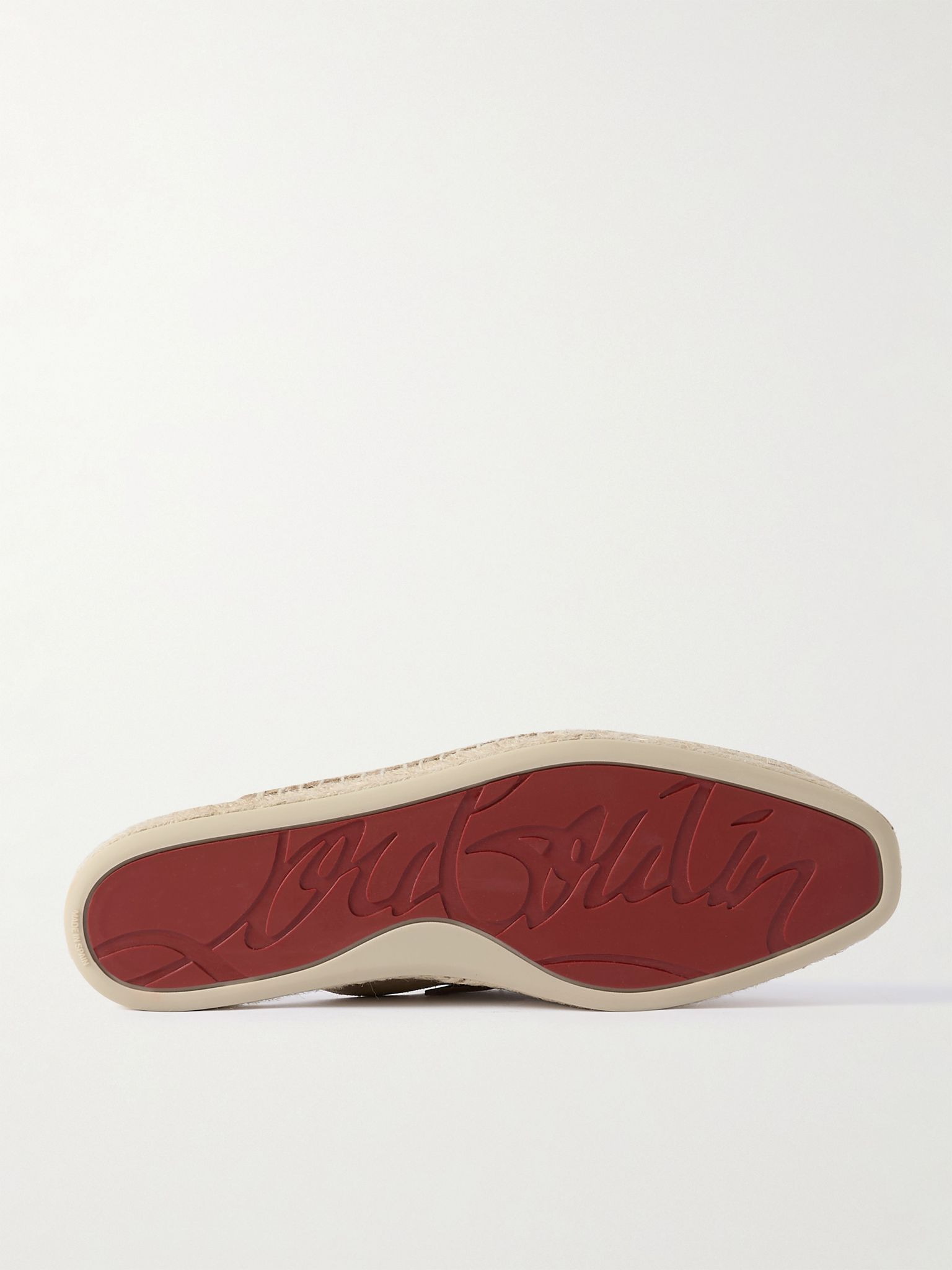 Paquepapa Suede Backless Espadrilles Brown - 3
