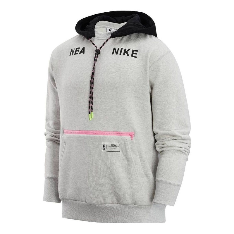 Nike NBA Courtside 까마귀 재킷 '회색' DR9084-025 - 1