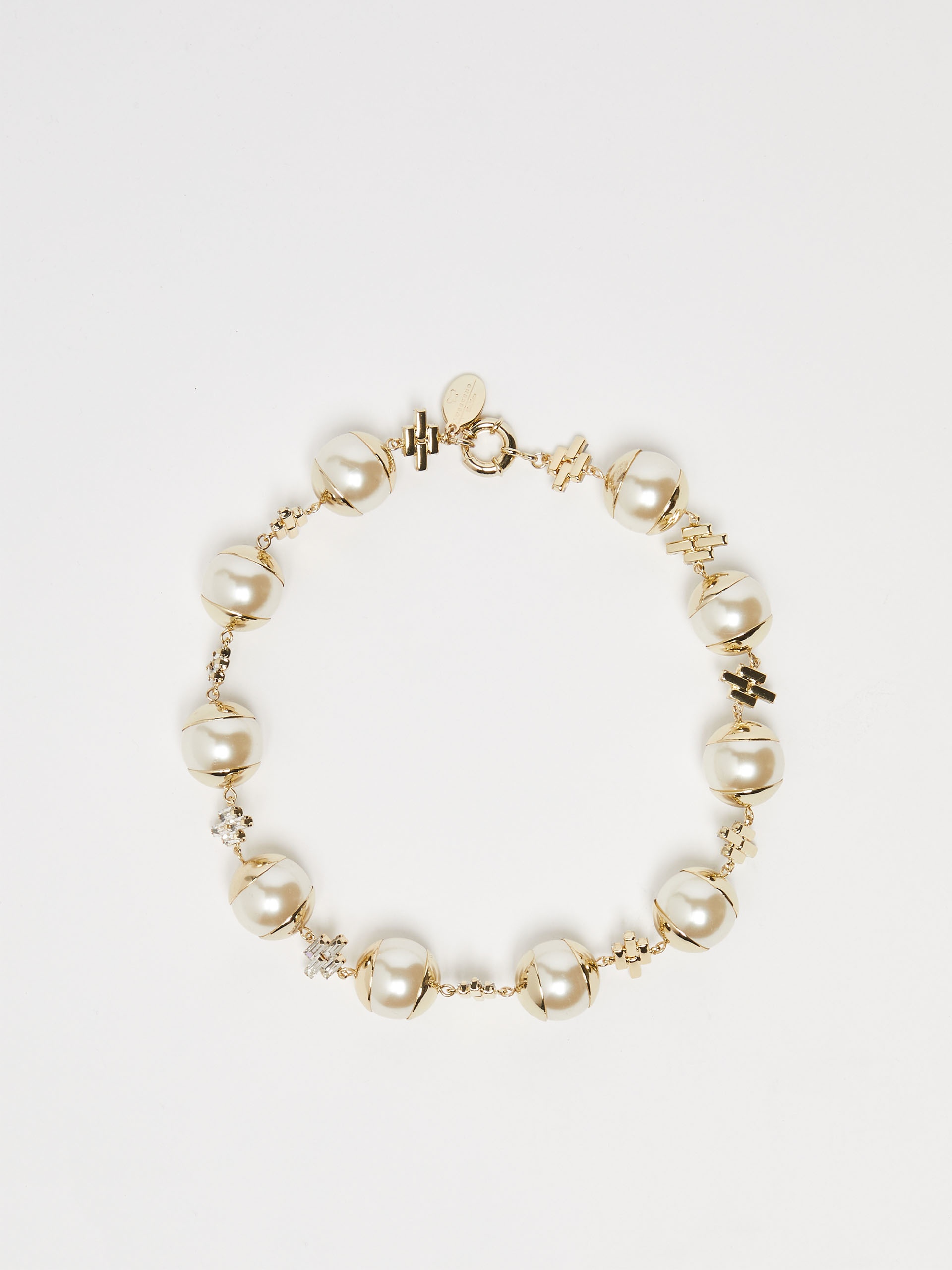 BOMBO Metal and glass choker - 1