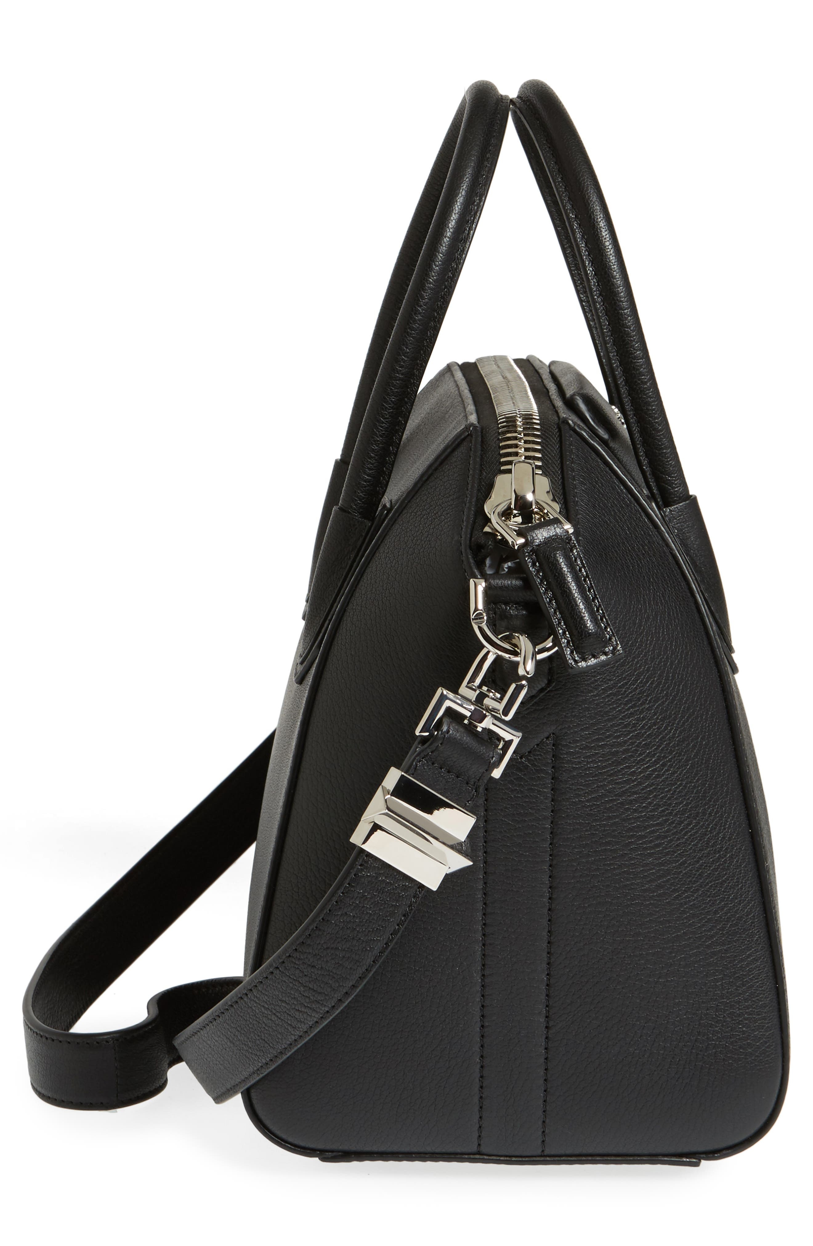 Small Antigona Leather Satchel - 5