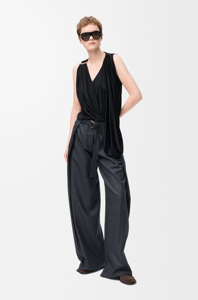 Loewe Draped top in viscose outlook
