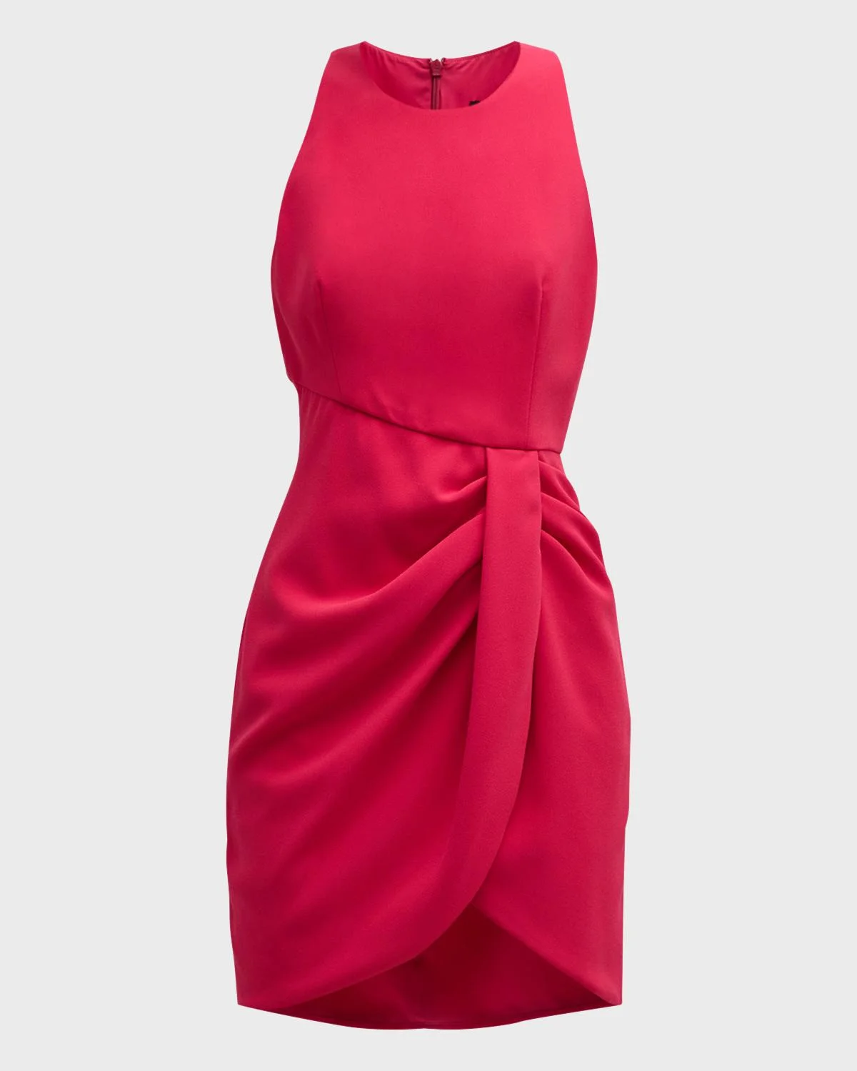 Brett Draped Sleeveless Dress - 1