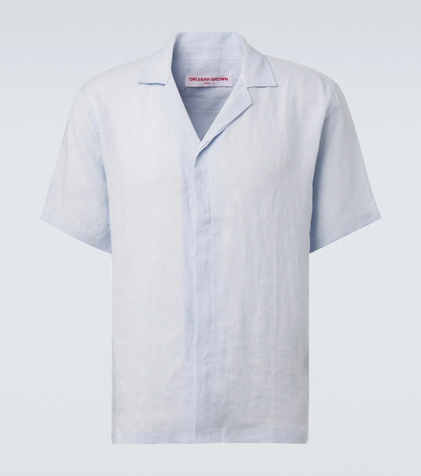 Maitan linen bowling shirt - 1