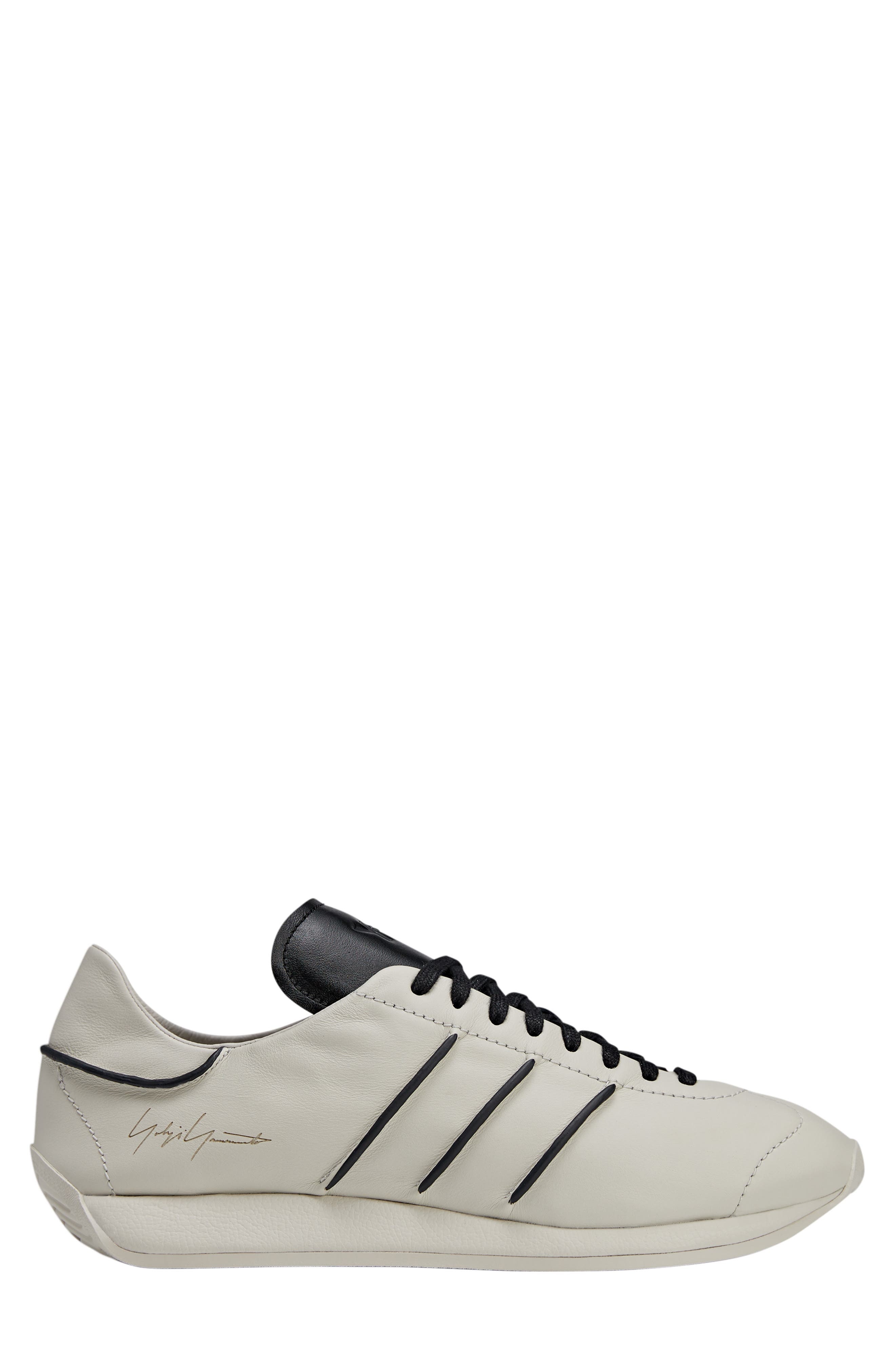 Y-3 Gender Inclusive Country Sneaker in Talc/Talc/Black at Nordstrom - 3