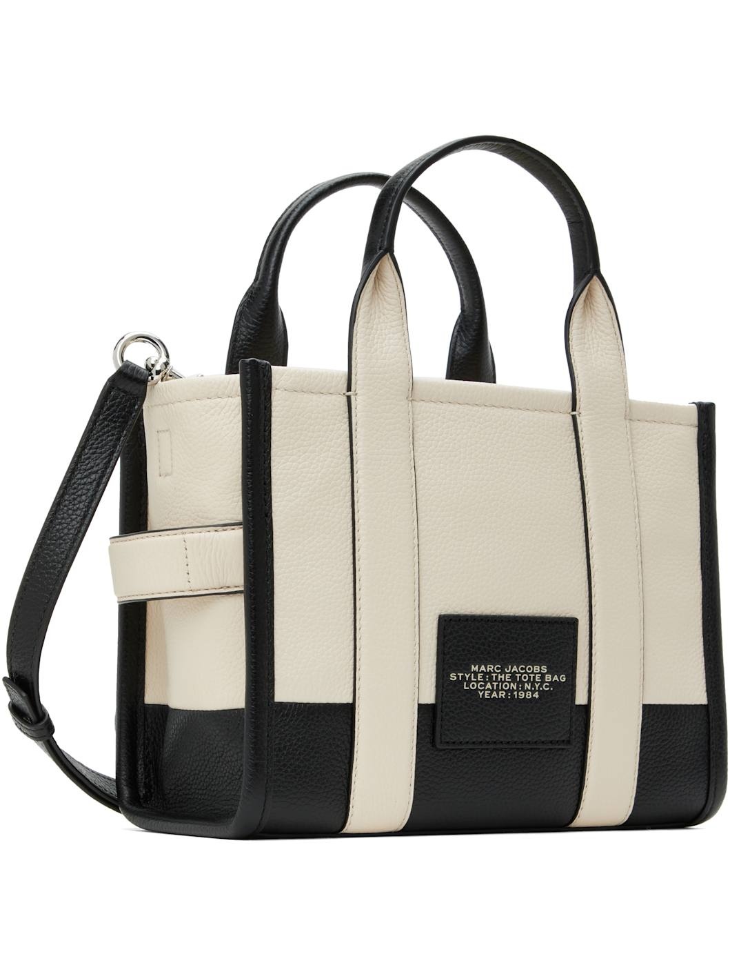 Off-White & Black 'The Colorblock Small' Tote - 3