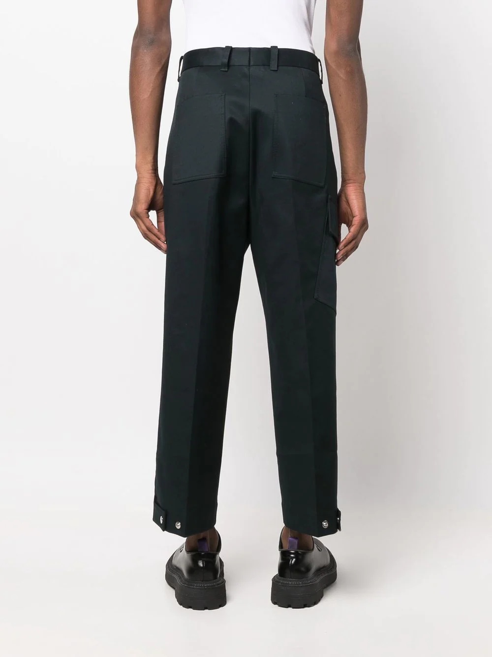 cropped-leg trousers - 4