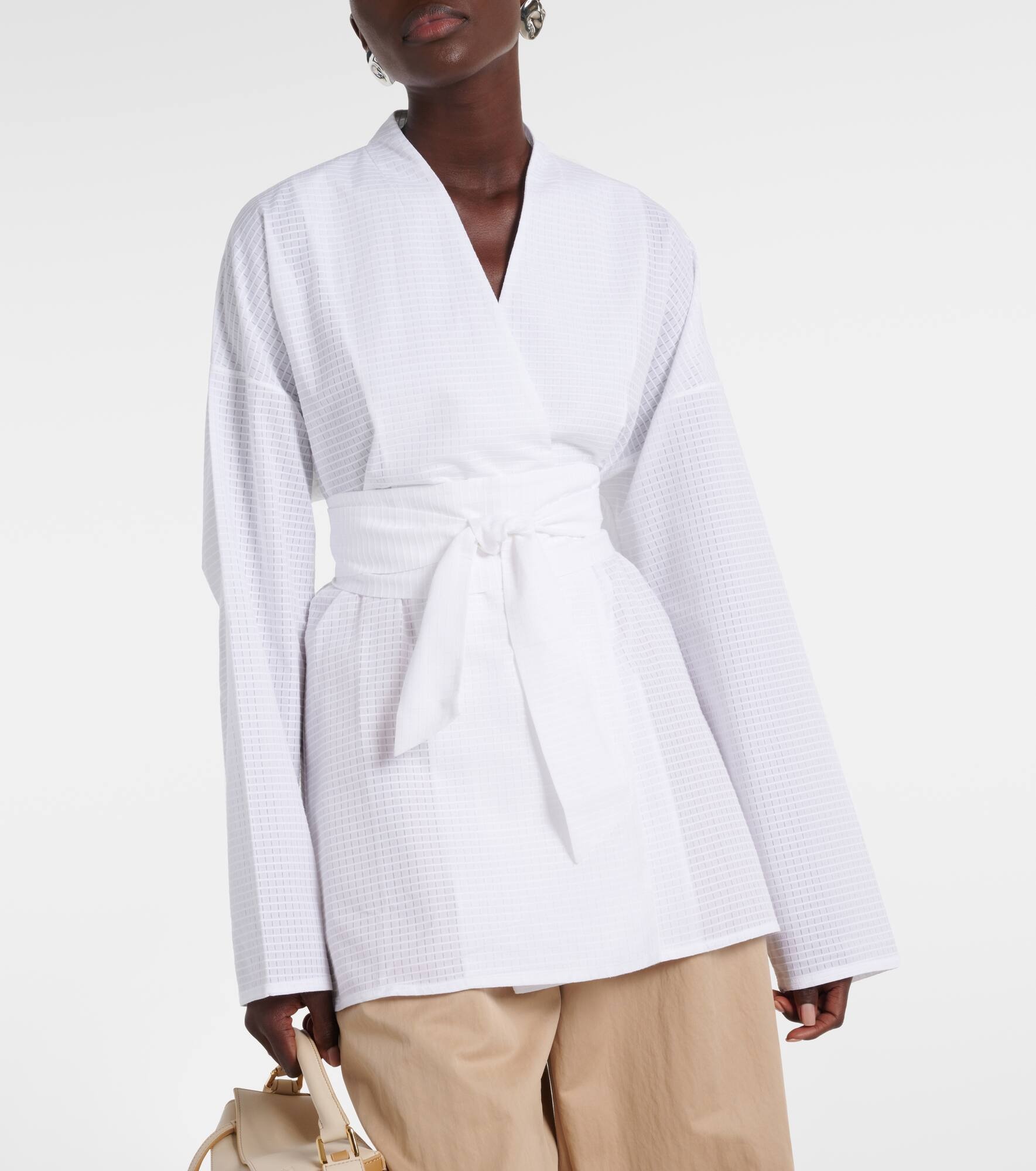 Arya cotton wrap top - 6