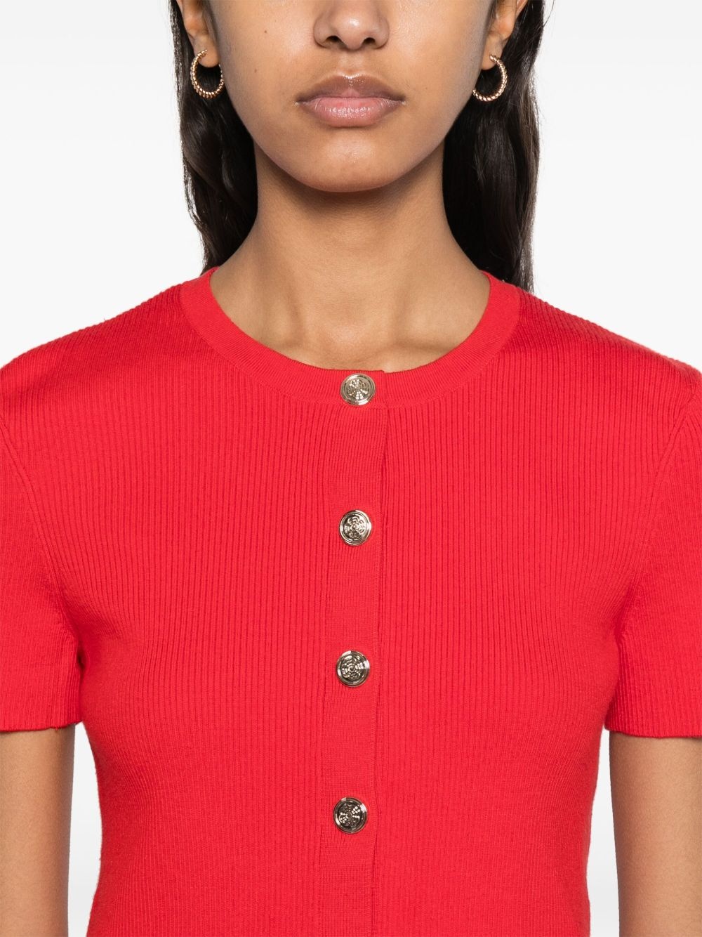 ribbed cardigan - 5