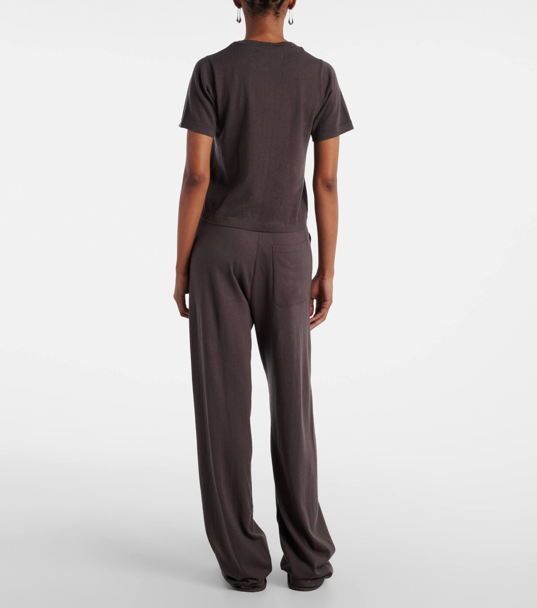 N°267 Tina cotton and cashmere T-shirt - 3