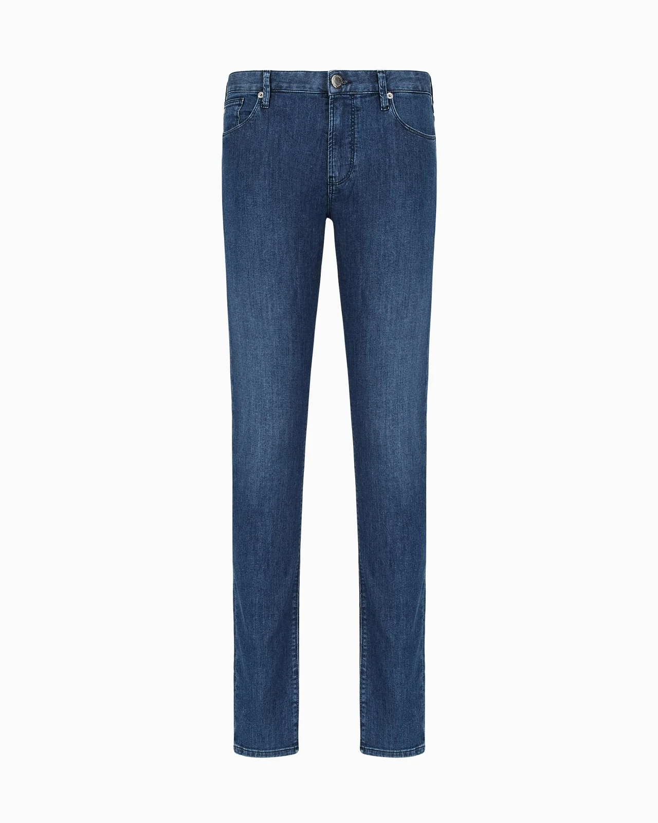 J06 WORN-EFFECT WASH, SLIM-FIT, 8 온스 데님 JEANS - 1