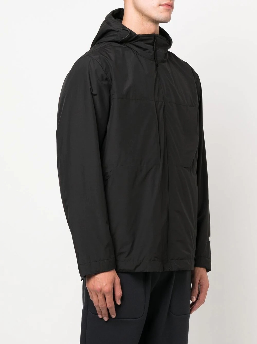 front-zip hooded jacket - 3