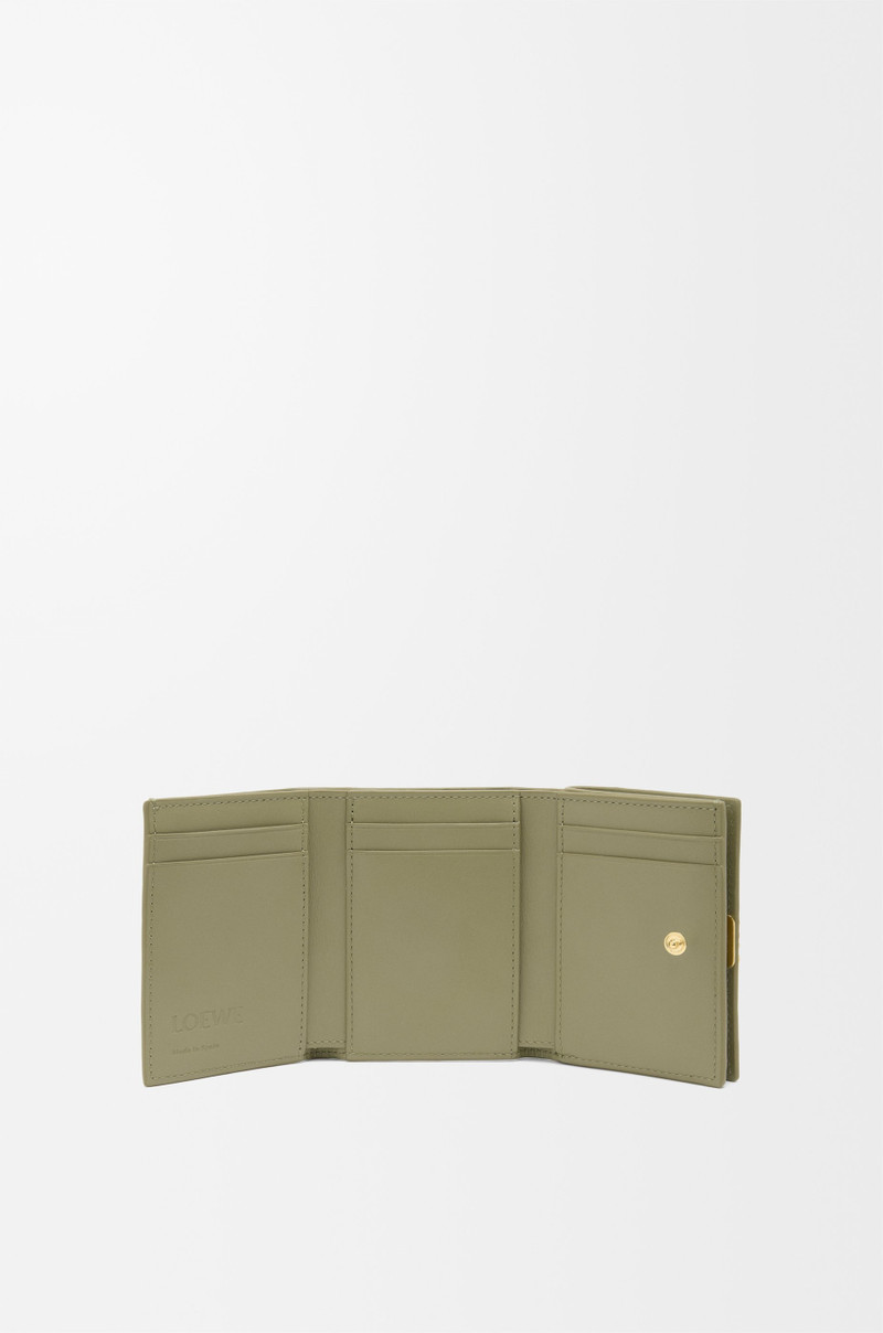 Loewe Puffer Anagram trifold wallet in shiny nappa calfskin outlook