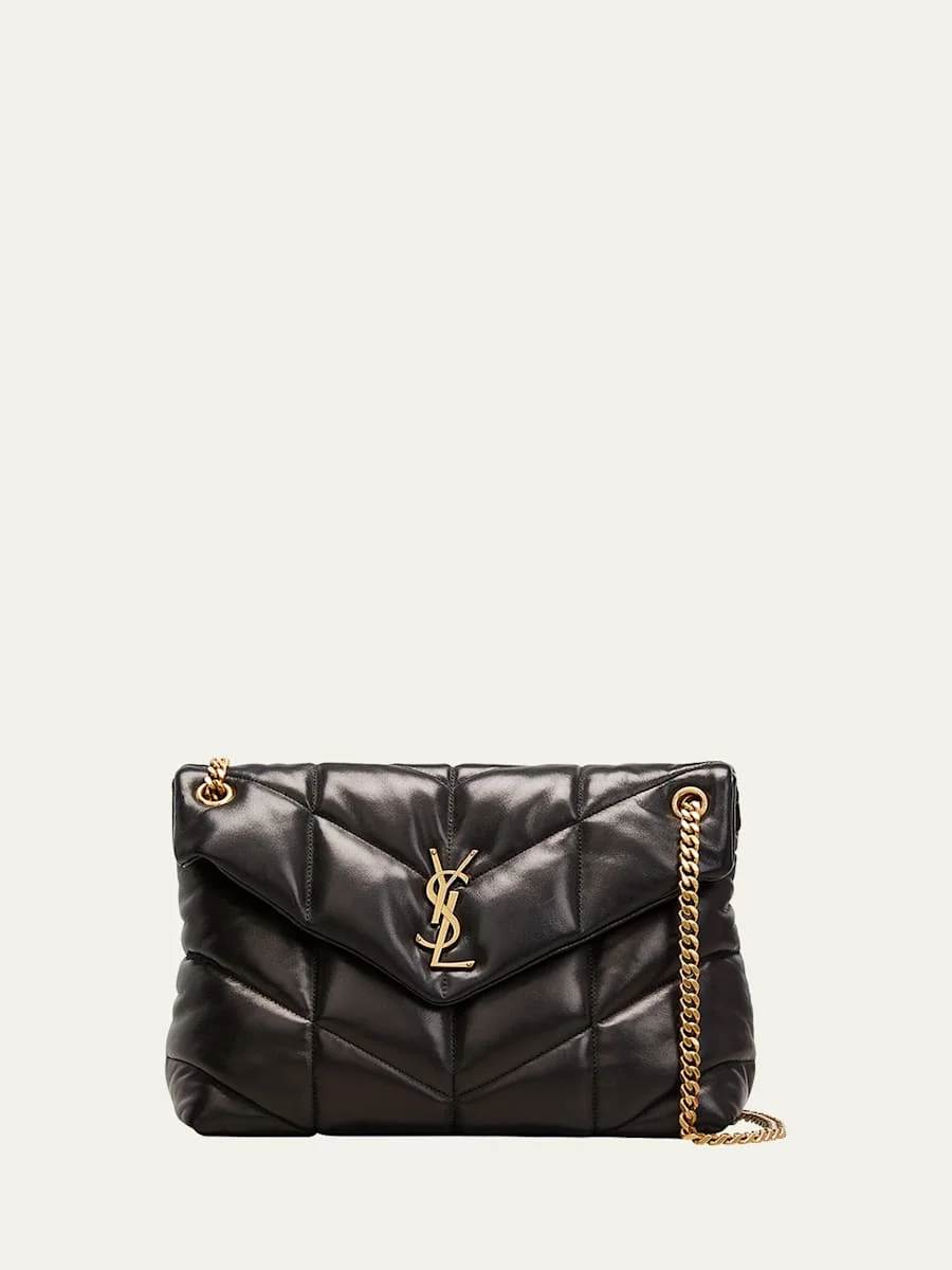 Loulou Medium Puffer Chain Shoulder Bag - 1