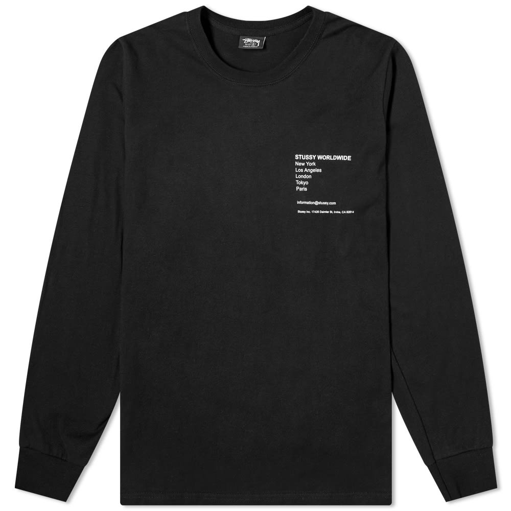 Stussy Long Sleeve Modern Leaders Tee - 1