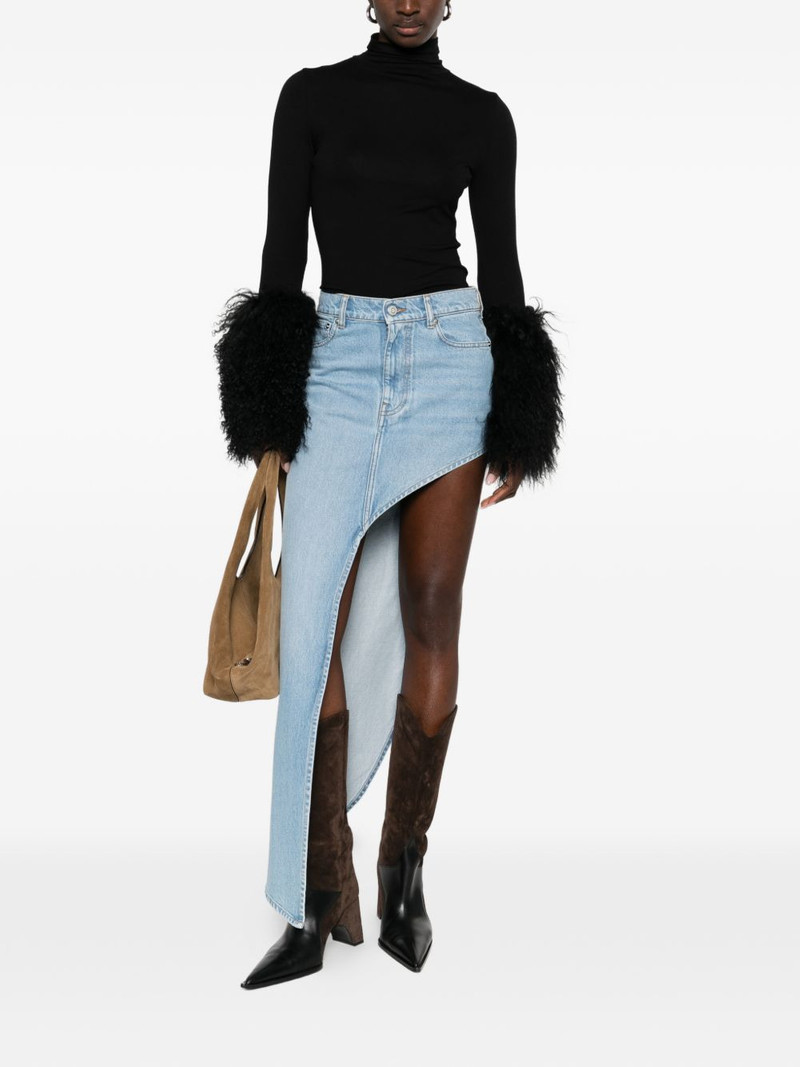 COPERNI asymmetric panel skirt outlook