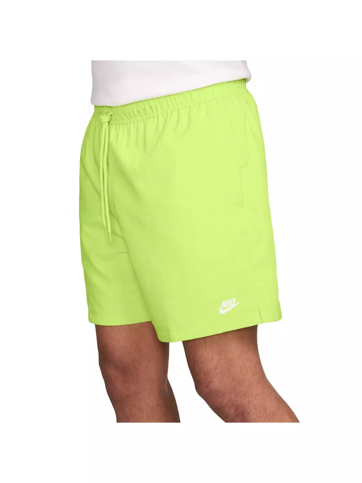 Men's Club Woven Flow Shorts-Yellow - 3