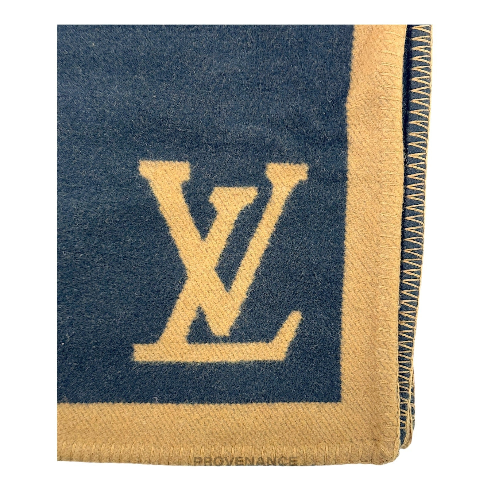 Louis Vuitton Initials Karakoram Blanket - Wool Cashmere - 10