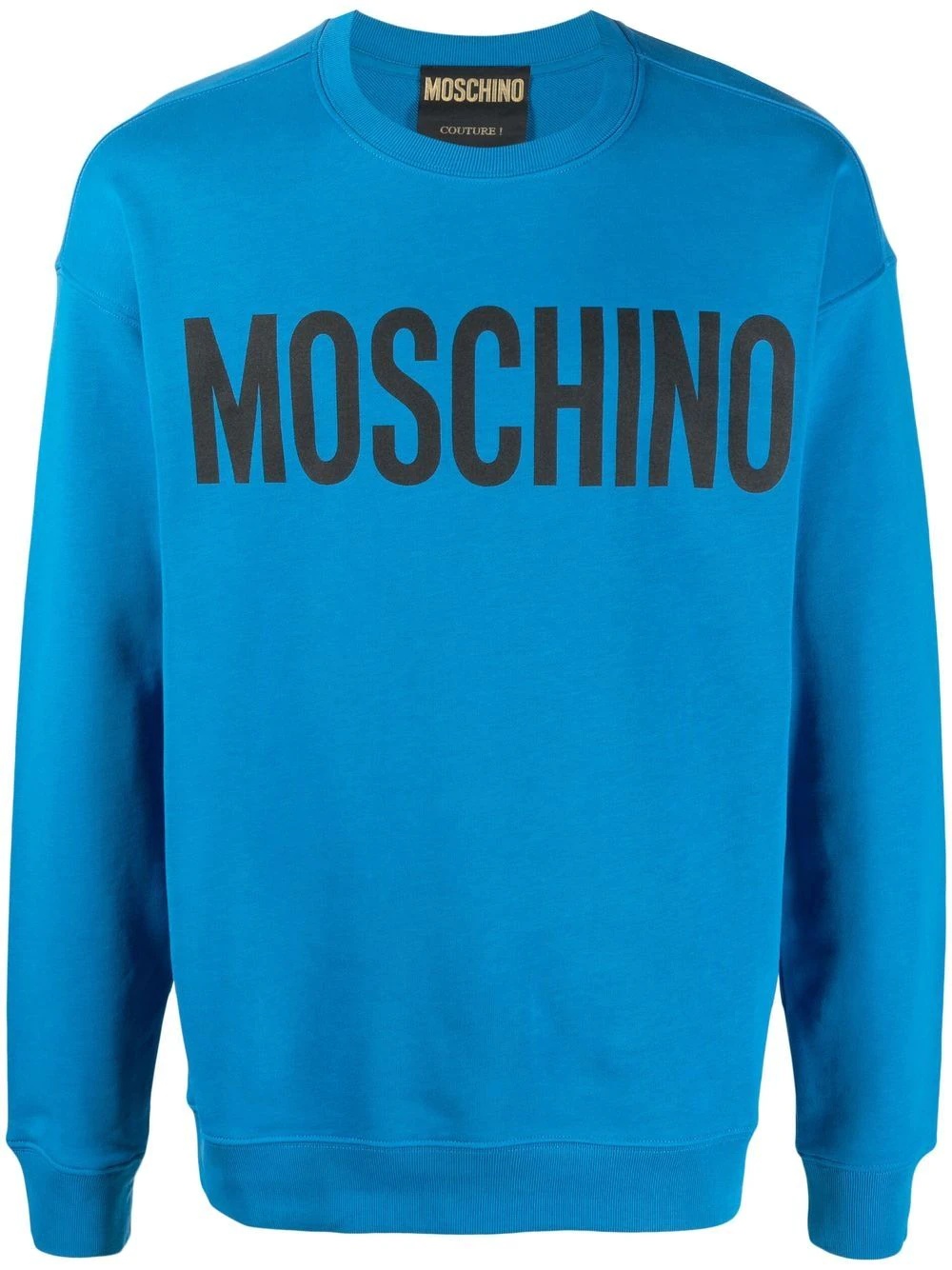 logo-print crew-neck sweatshirt - 1