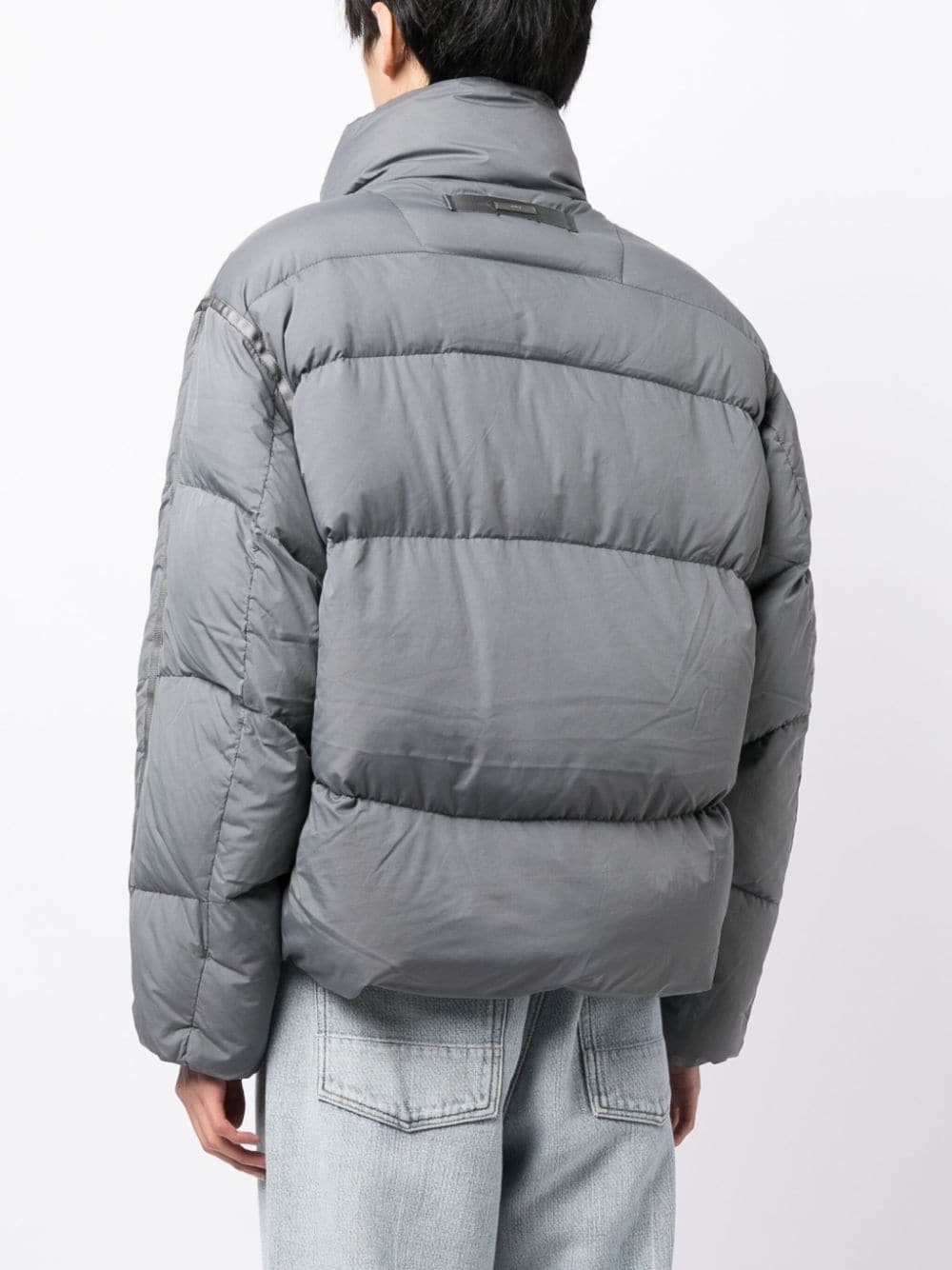 high-neck padded jacket - 4
