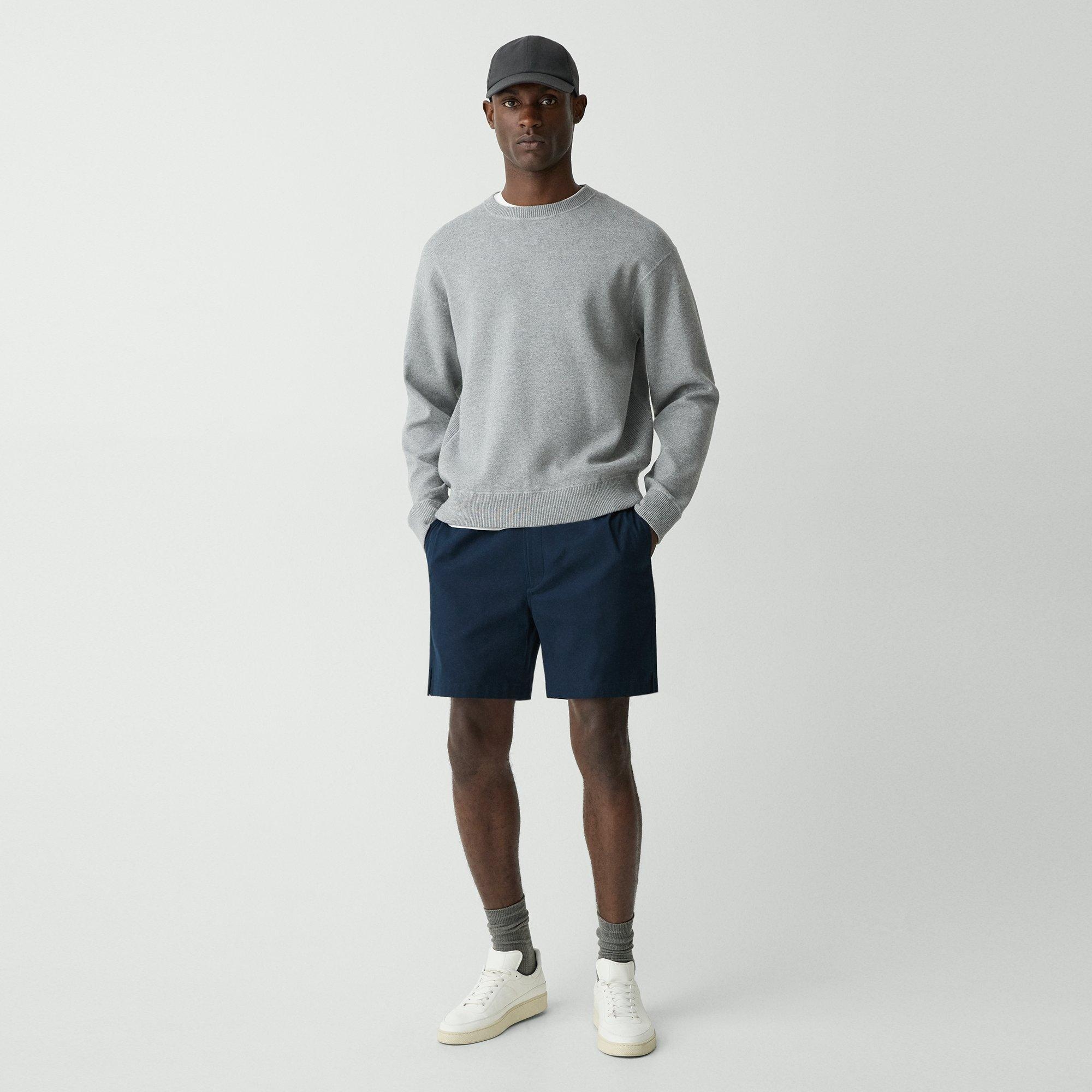 Drawstring Short in Stretch Cotton Canvas - 2