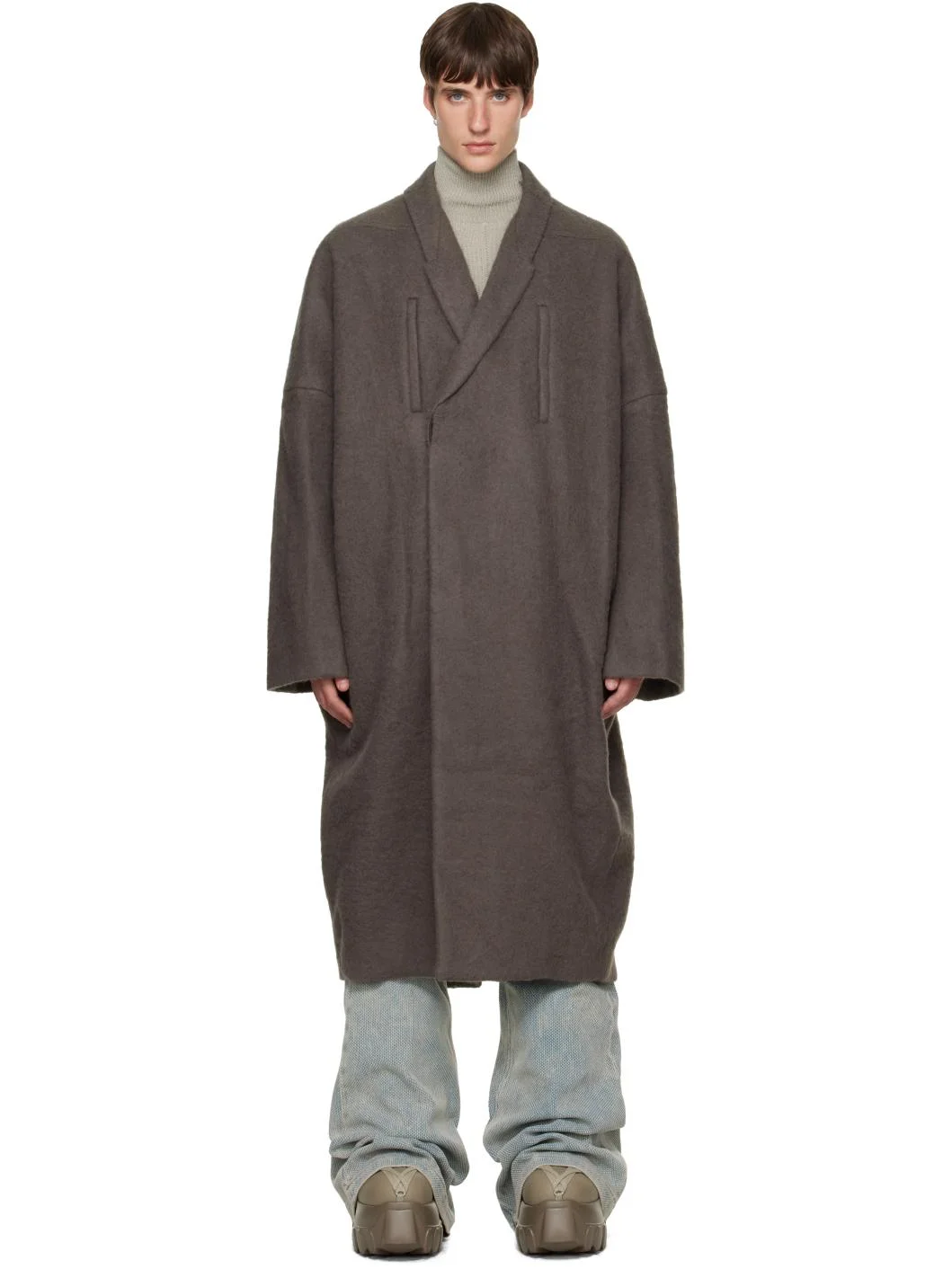 Gray Tower Poiret Coat - 1