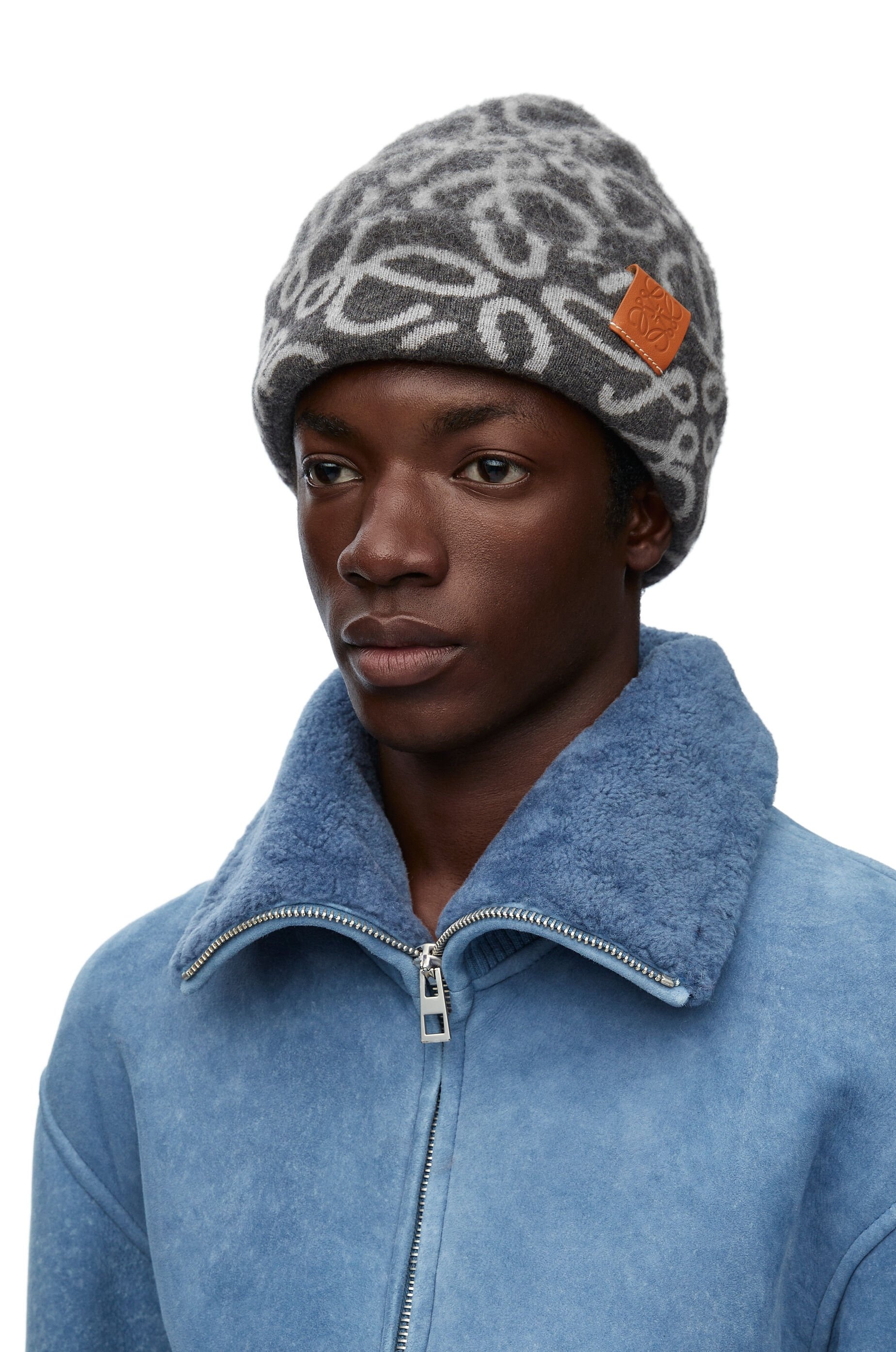 Anagram beanie in alpaca and wool 2