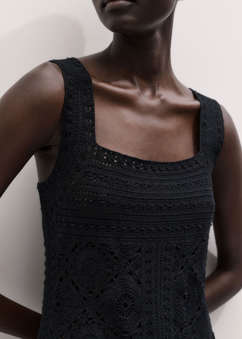 Crochet Mini Dress 3