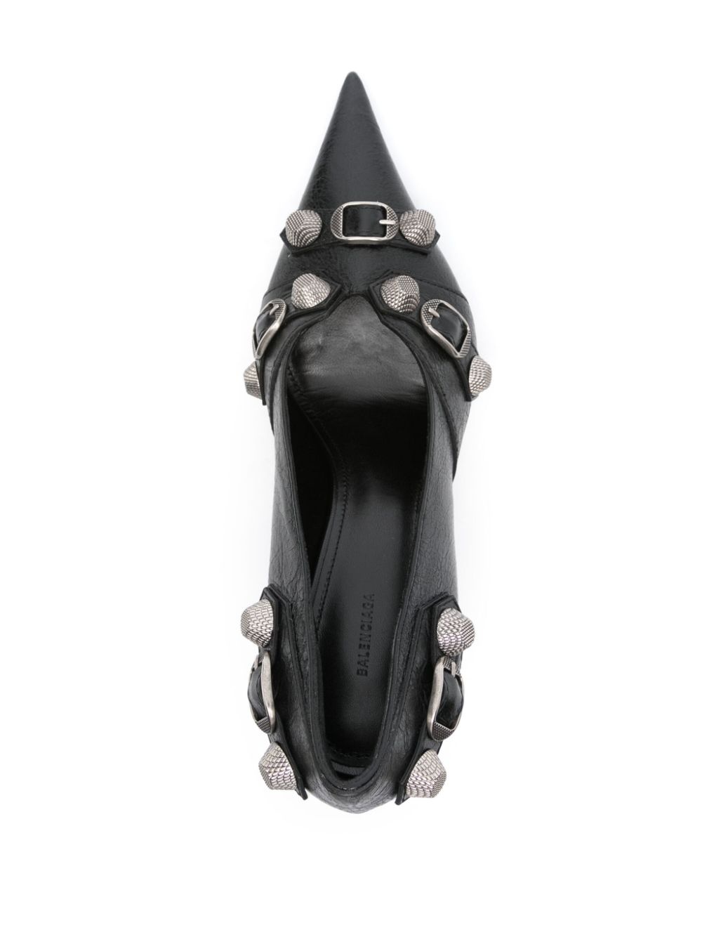Cagole 90mm cracked pumps - 4
