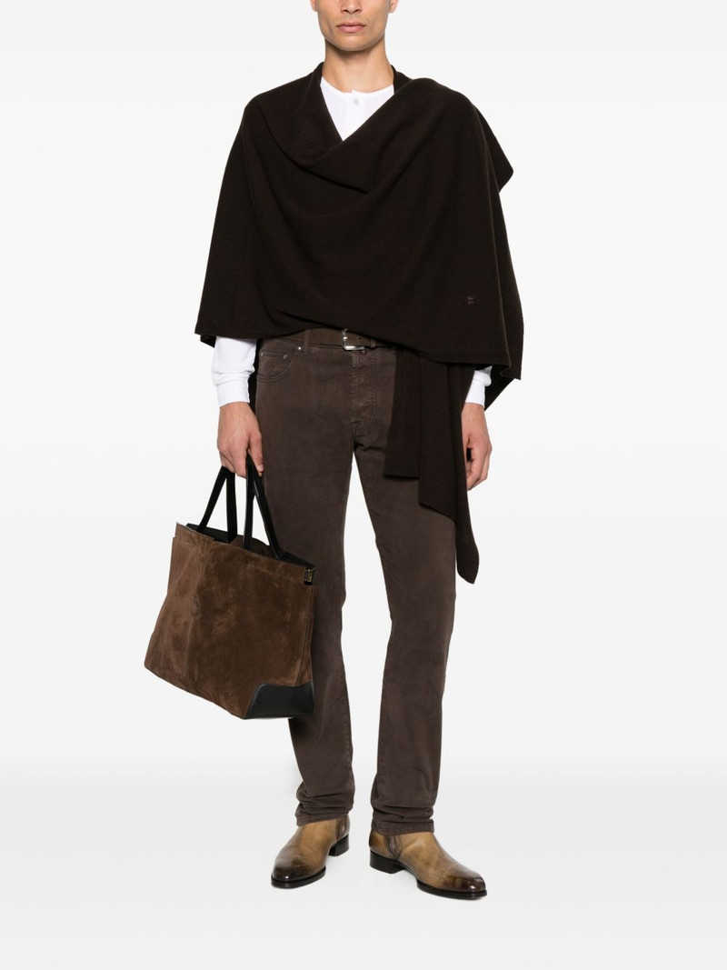 TOM FORD V-neck cashmere poncho outlook