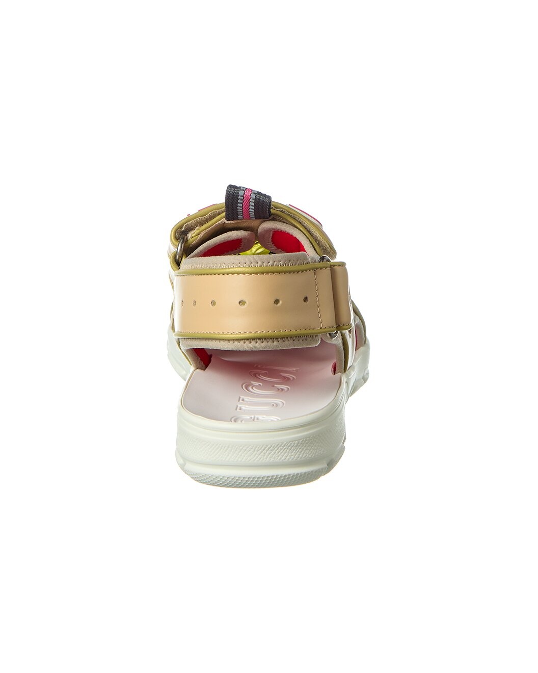 Gucci Logo Leather & Mesh Sandal - 3
