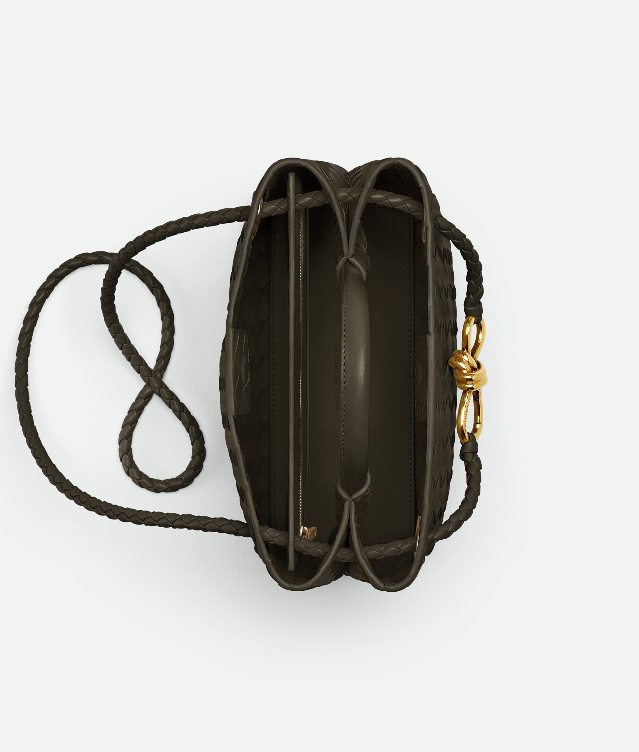 Bottega Veneta – Andiamo Small Kaki - 3
