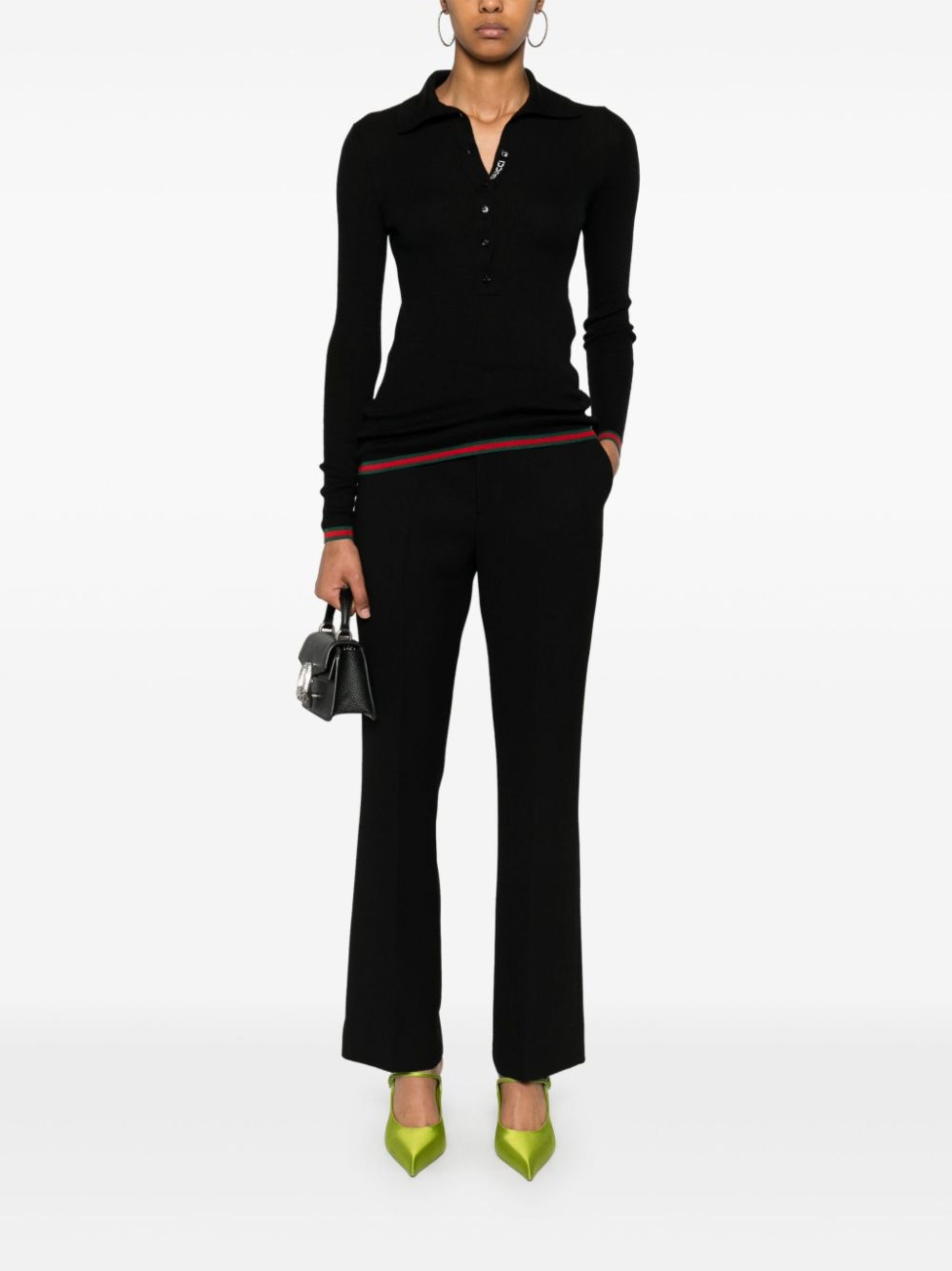 Light Wool Crêpe Trousers - 2