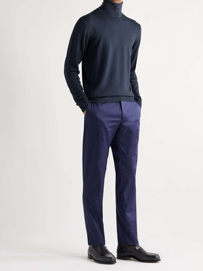 Etro Logo-Embroidered Virgin Wool Rollneck Sweater outlook