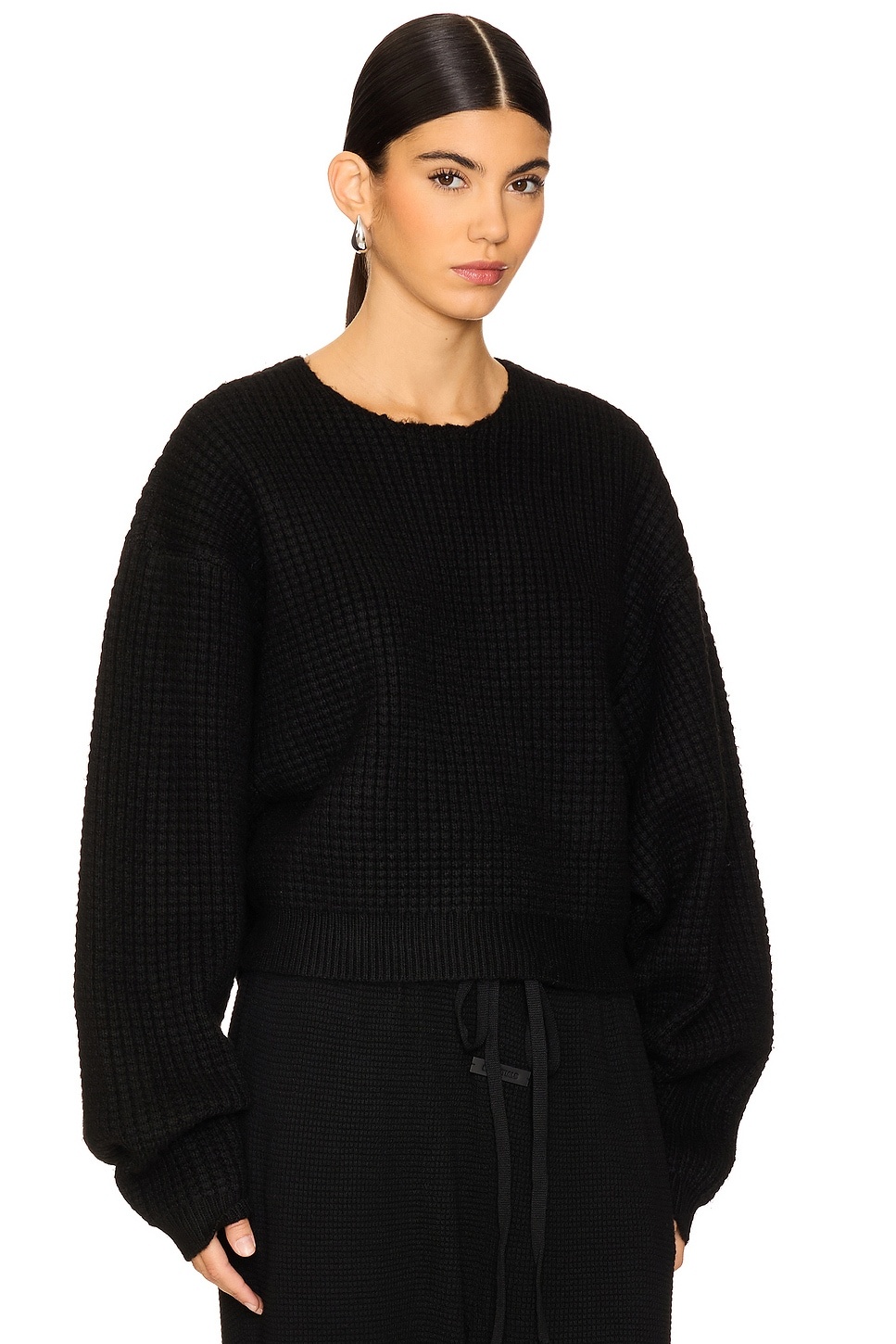 Cropped Crewneck Sweatshirt - 2