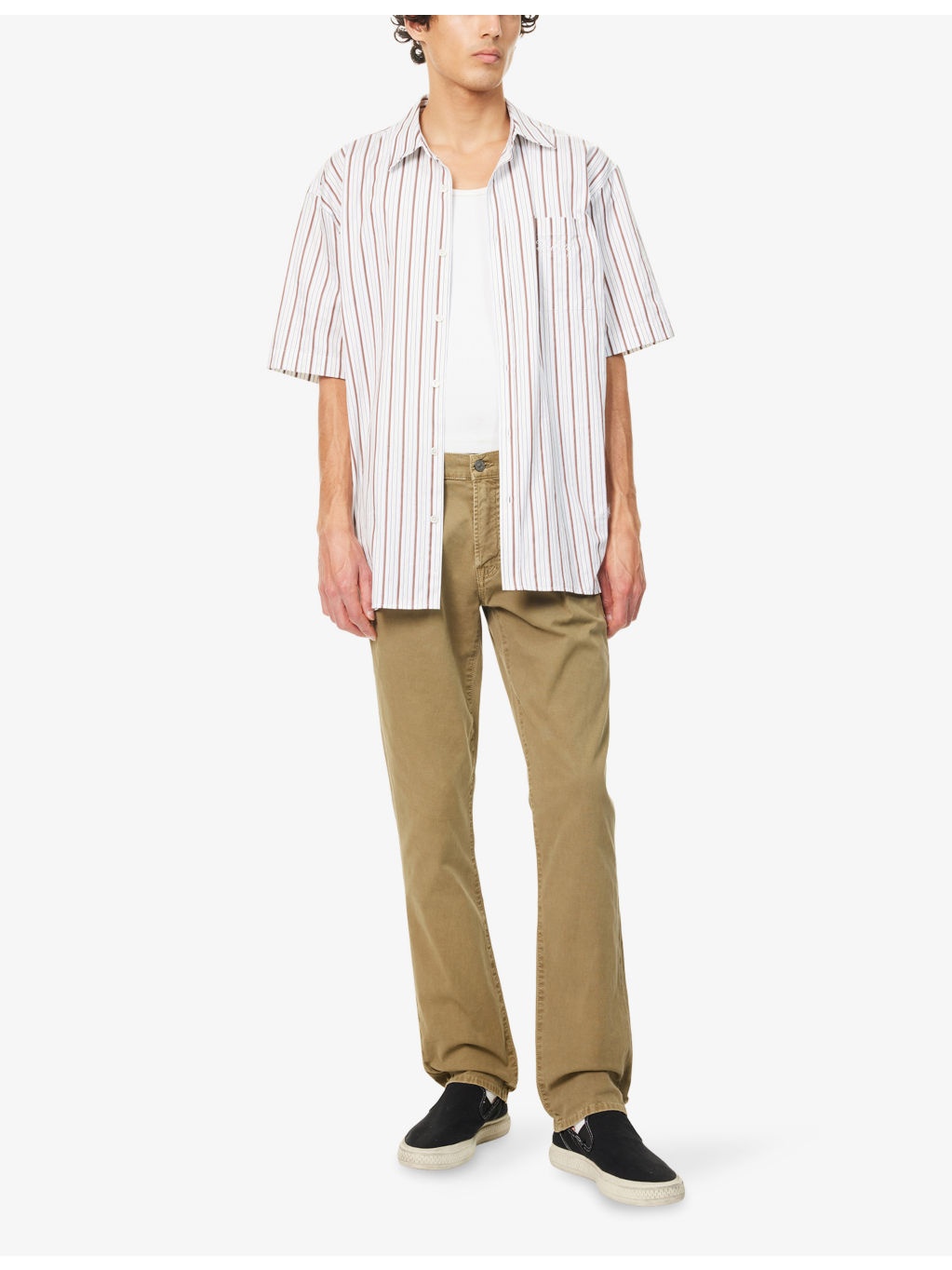 Gage Straight-Leg Stretch-Cotton Jeans - 2