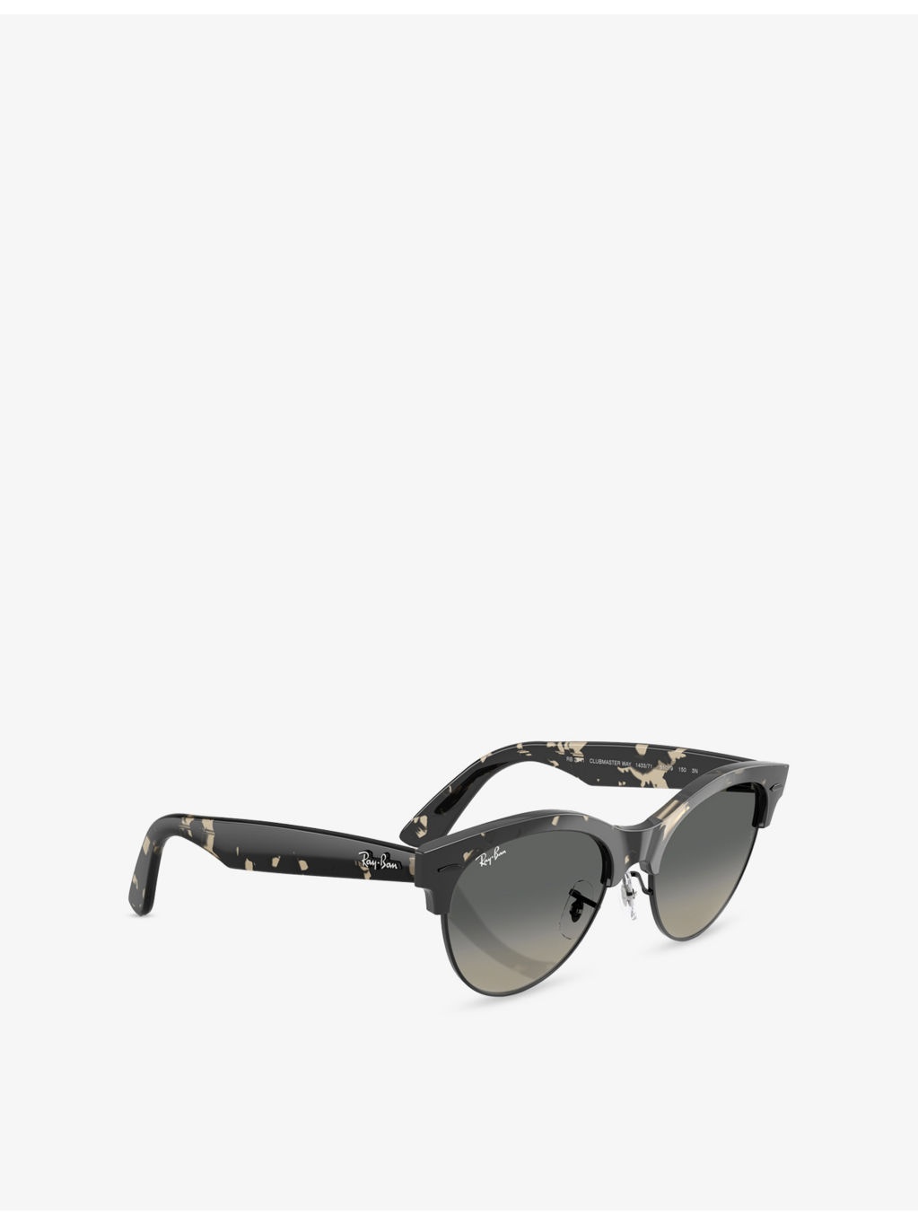 RB2341 Clubmaster Way Square-Frame Propionate Sunglasses - 5