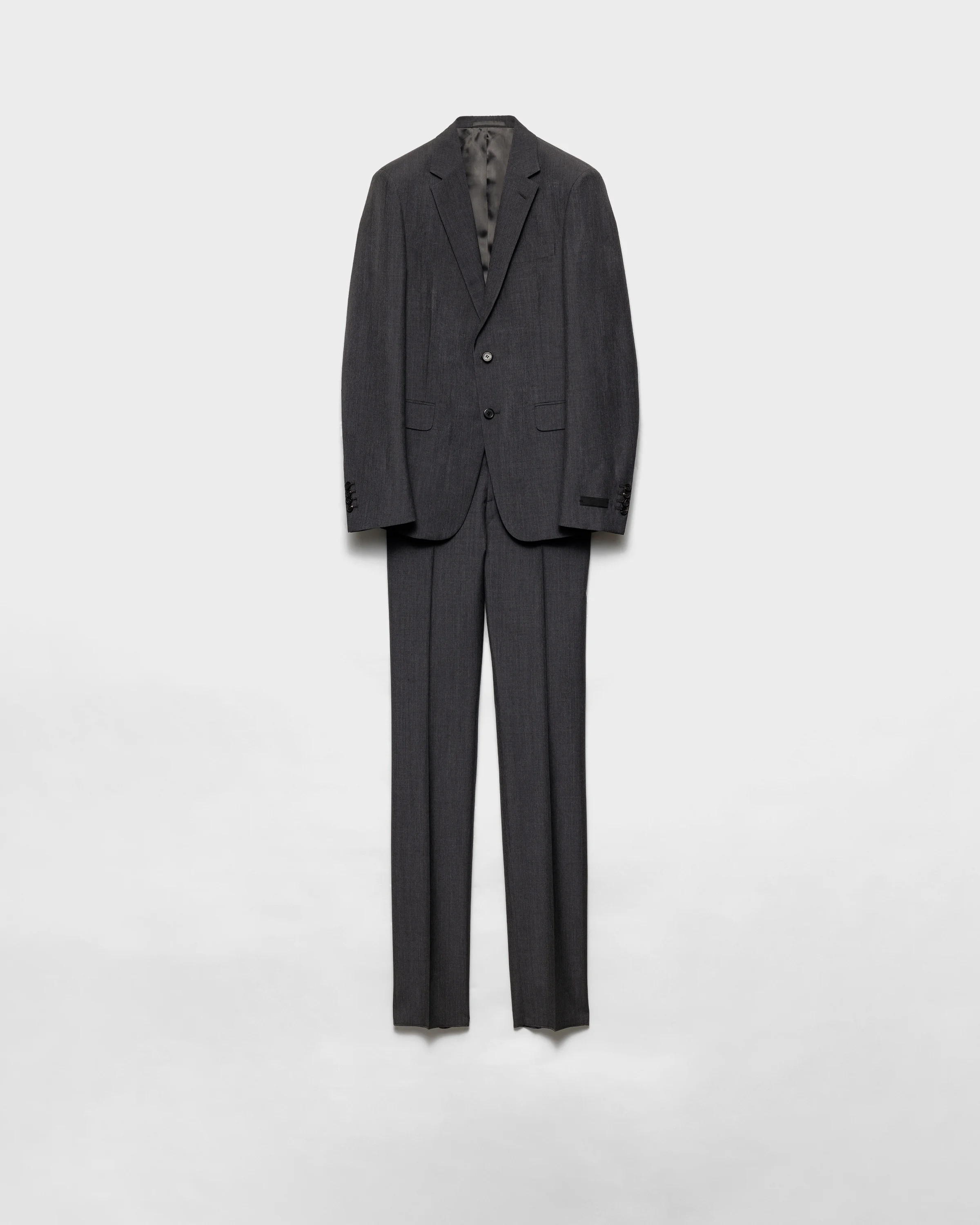 Wool and mohair single-breasted suit - 1