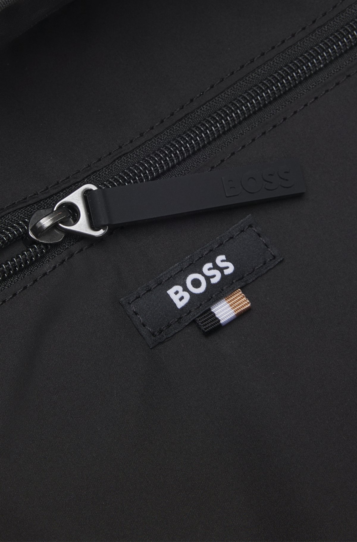 FAUX-LEATHER BACKPACK WITH LOGO DETAIL - 4