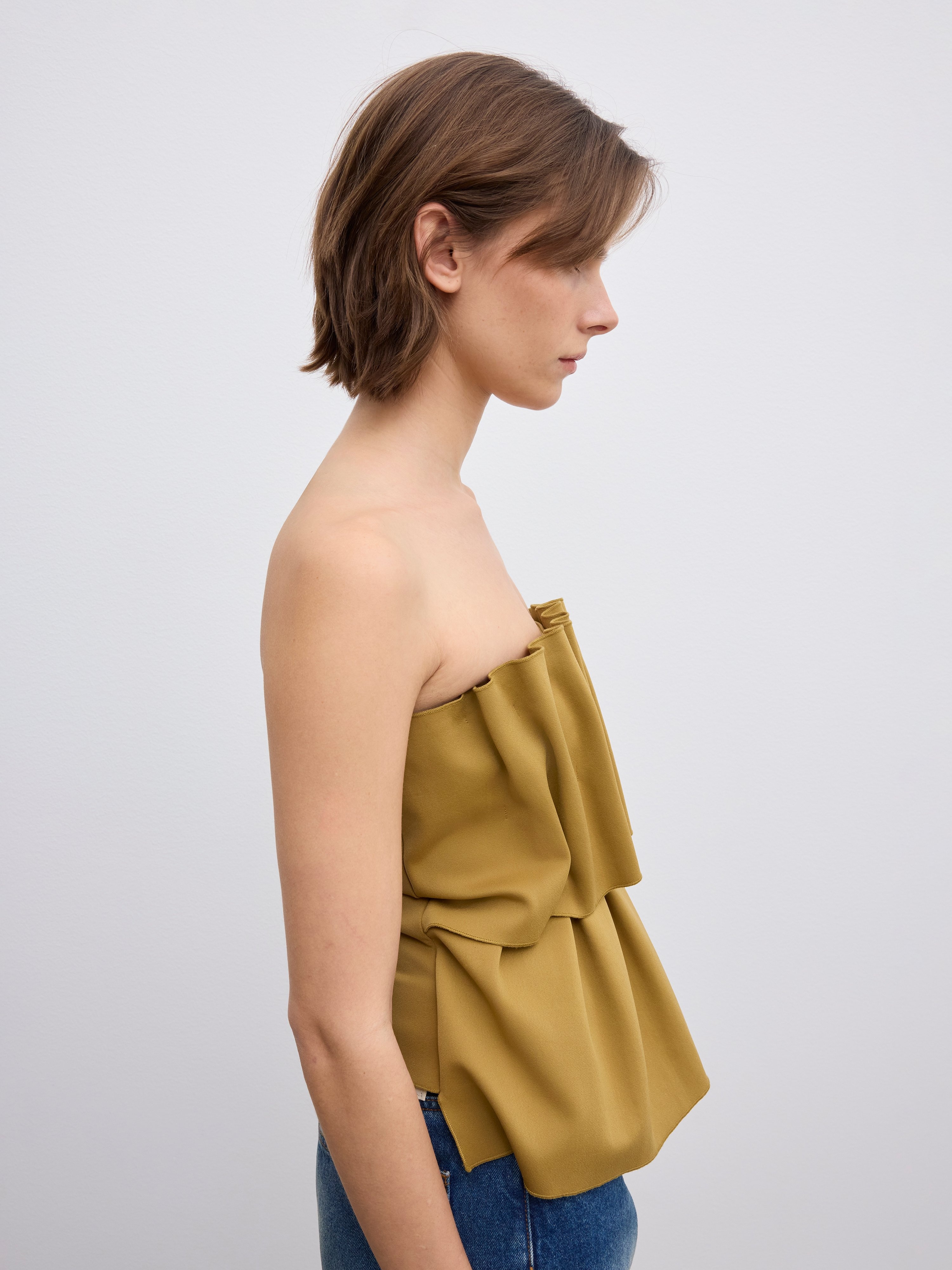 Sculpted tube top - 4