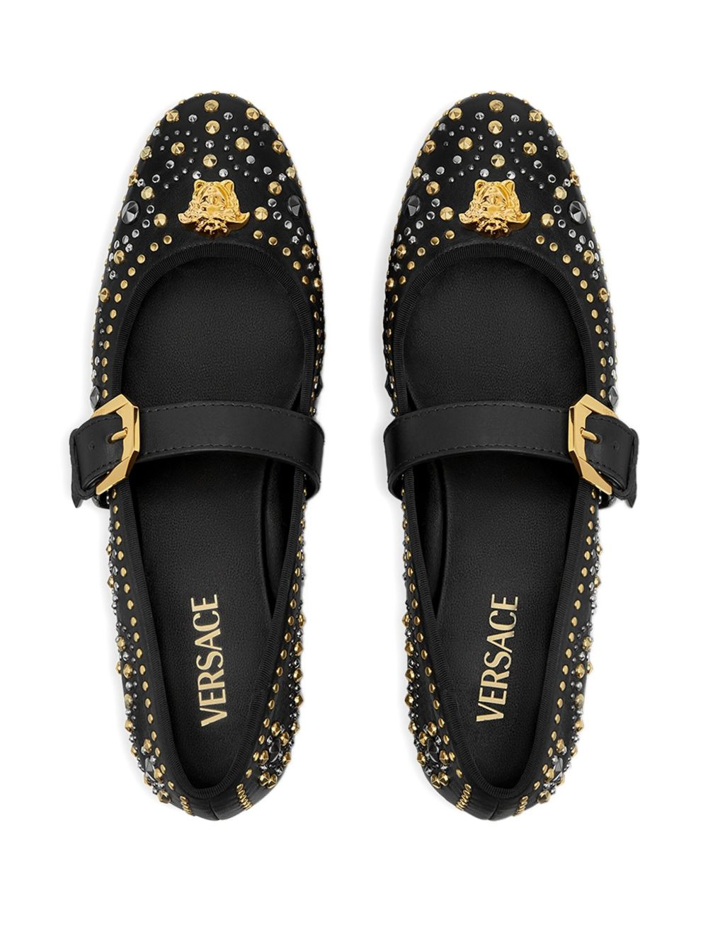 Versace Flat shoes Black - 3