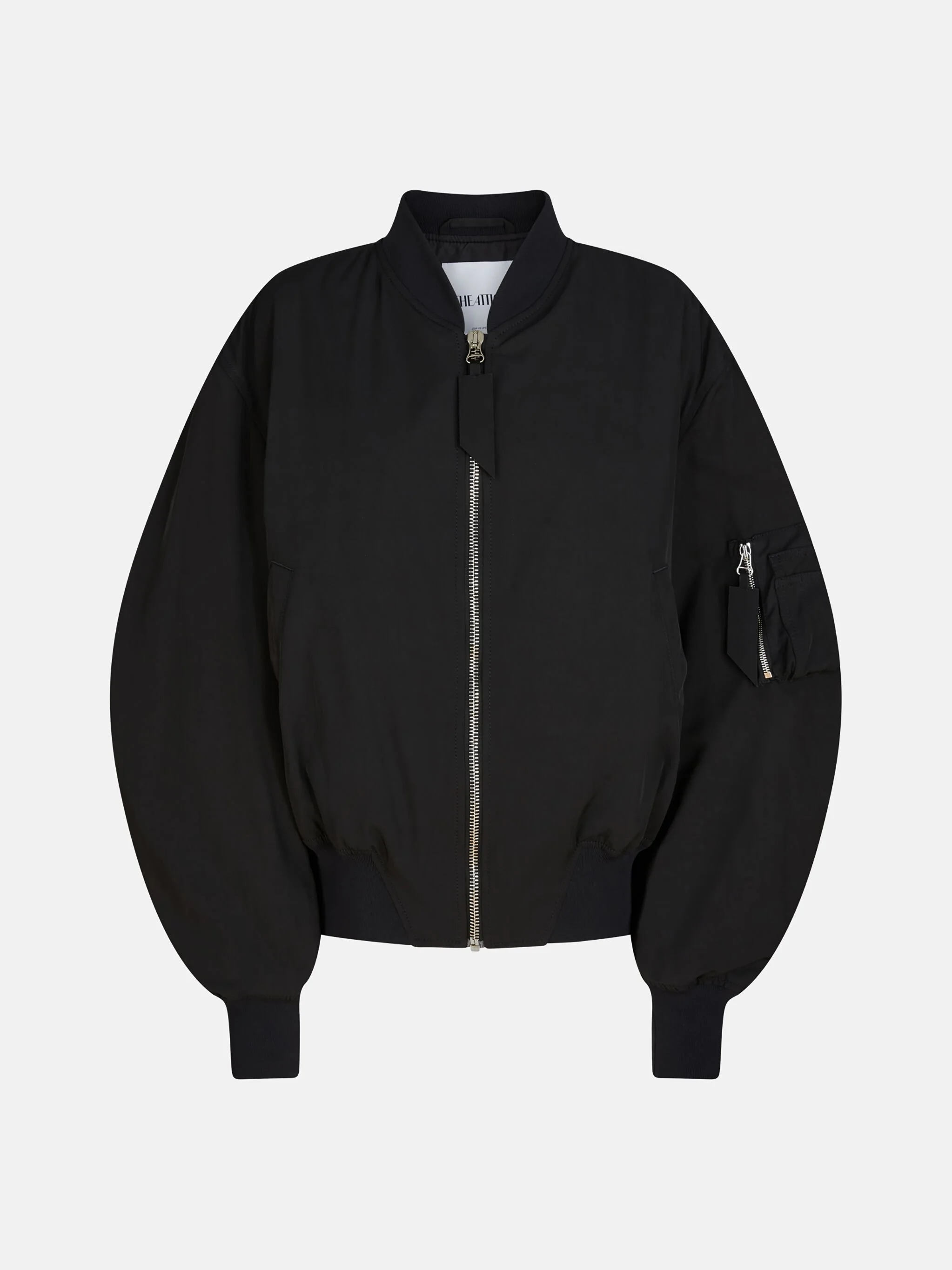 "ANJA'' BLACK BOMBER - 1