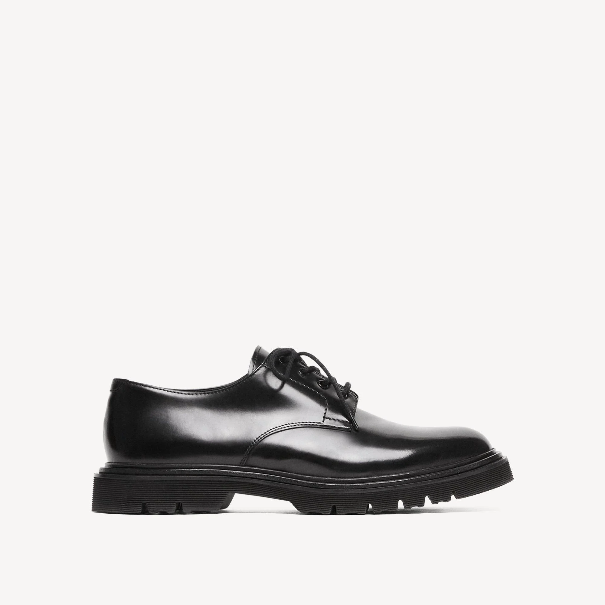Derby Shoe in Leather - 1