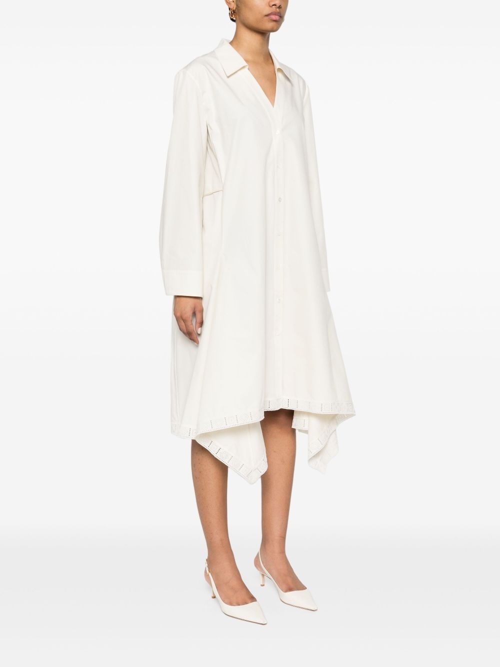 cotton midi dress - 3